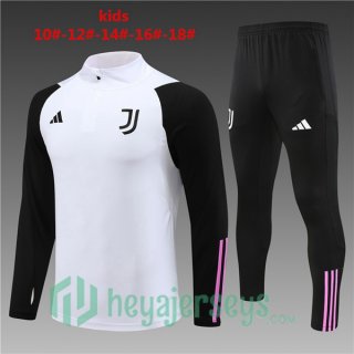 Training Jacket Juventus Kids White 2023/2024