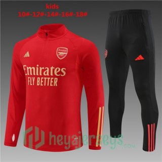 Training Jacket Arsenal Kids Red 2023/2024