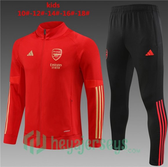 Training Jacket Arsenal Kids Red 2023/2024
