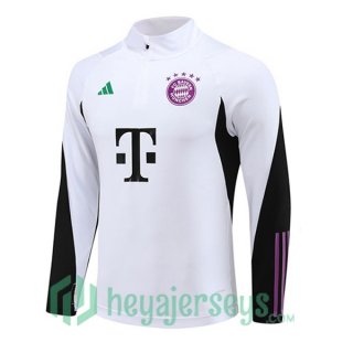 Training Sweatshirt Bayern Munich White 2023/2024