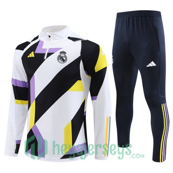 Training Jacket Real Madrid White 2023/2024