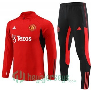 Training Jacket Manchester United Red 2023/2024