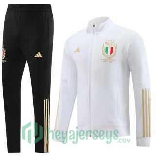 Training Jacket Italy White 2023/2024