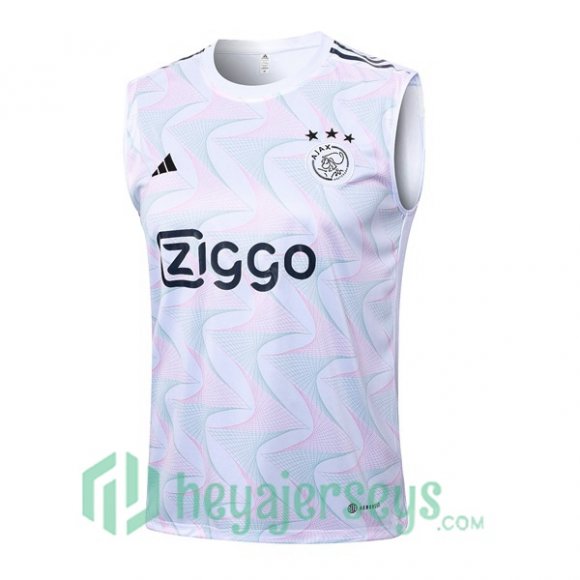 AFC Ajax Soccer Vest White 2023/2024