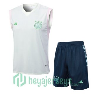 AFC Ajax Soccer Vest + Shorts Green 2023/2024