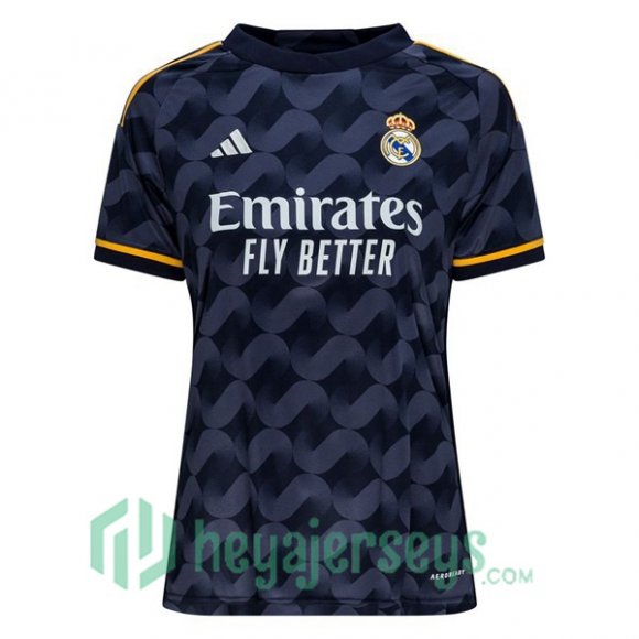 Real Madrid Women Soccer Jerseys Away Blue Royal 2023/2024