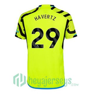 Arsenal (HAGreenZ 29) Soccer Jerseys Away Green 2023/2024