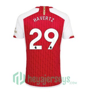 Arsenal (HAGreenZ 29) Soccer Jerseys Home Red White 2023/2024