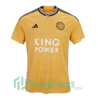 Leicester City Soccer Jerseys Third Yellow 2023/2024
