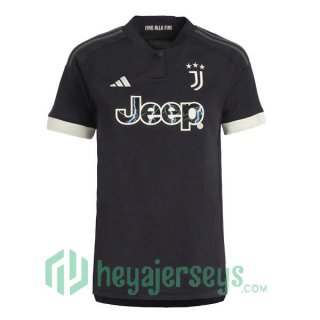 Juventus Soccer Jerseys Third Black 2023/2024