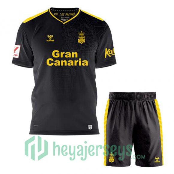 UD Las Palmas Kids Soccer Jerseys Away Black 2023/2024