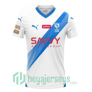 Al-Hilal FC Soccer Jerseys Away White 2023/2024