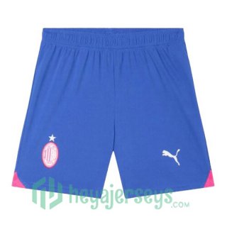 AC Milan Third Soccer Shorts Blue 2023/2024
