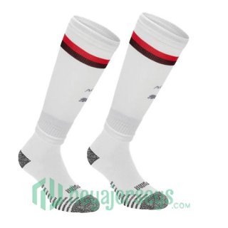 AC Milan Soccer Socks Away White 2023/2024