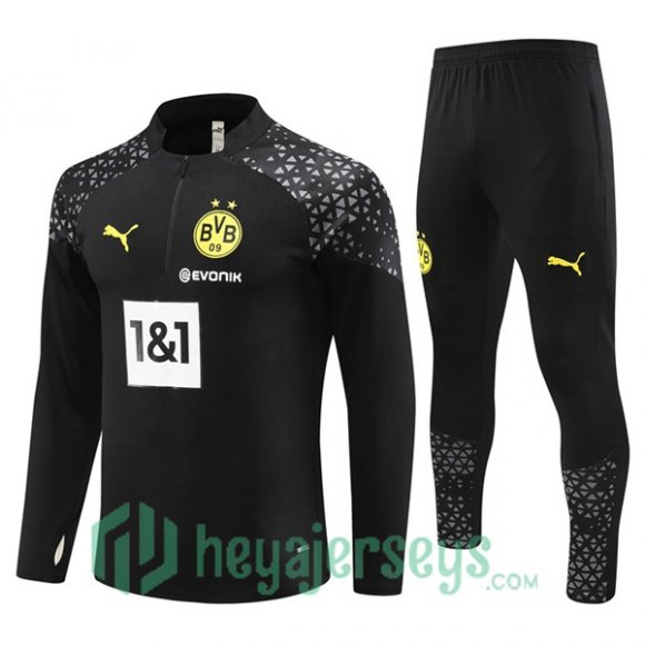 Training Jacket Dortmund BVB Black 2023/2024