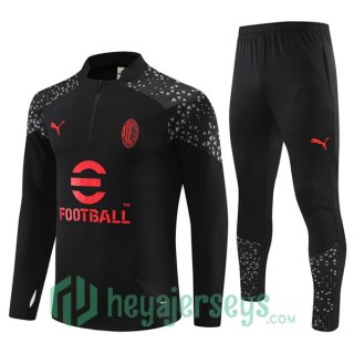 Training Jacket AC Milan Black 2023/2024