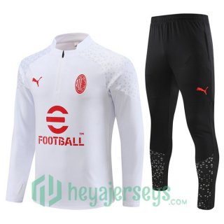 Training Jacket AC Milan White 2023/2024