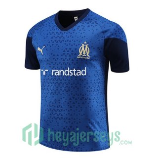 Olympique de Marseille Training T Shirt Blue Royal 2023/2024