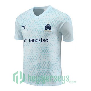 Olympique de Marseille Training T Shirt Blue 2023/2024