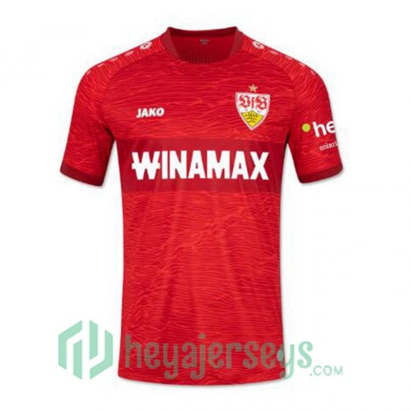 VfB Stuttgart Soccer Jerseys Away Red 2023/2024