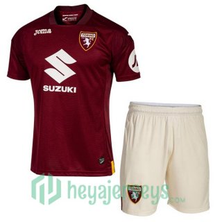 Torino FC Kids Soccer Jerseys Home Red 2023/2024