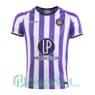 Toulouse Soccer Jerseys Home Purple White 2023/2024