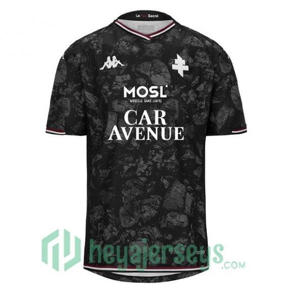 FC Metz Soccer Jerseys Third Black 2023/2024