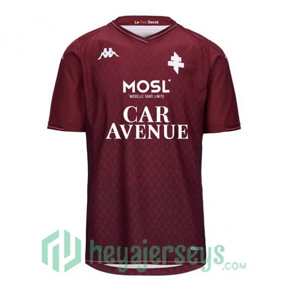 FC Metz Soccer Jerseys Home Red 2023/2024