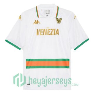 Venezia FC Soccer Jerseys Away White 2023/2024
