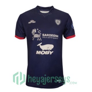 Cagliari Calcio Soccer Jerseys Third Blue Royal 2023/2024
