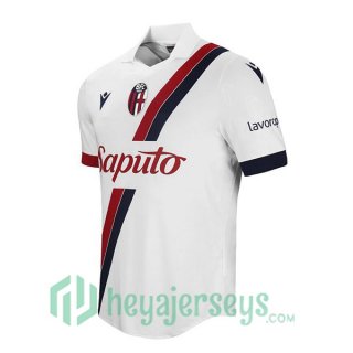 Bologna Soccer Jerseys Away White 2023/2024