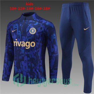 Training Jacket FC Chelsea Kids Blue 2023/2024