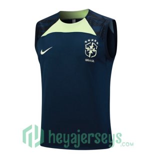 Brazil Soccer Vest Blue Royal 2023/2024