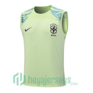 Brazil Soccer Vest Blue Green 2023/2024