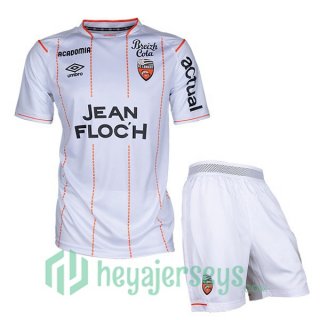 FC Lorient Kids Soccer Jerseys Third Blue White 2023/2024