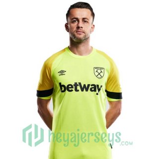 West Ham Soccer Jerseys Goalkeeper Yellow 2023/2024
