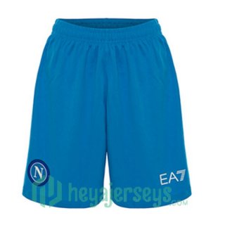 SSC Napoli Home Soccer Shorts Blue 2023/2024