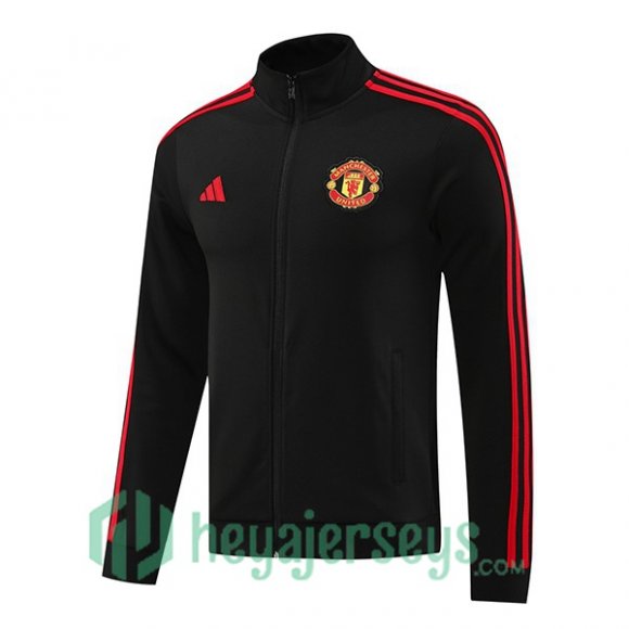 Training Jacket Manchester United Black 2024/2025