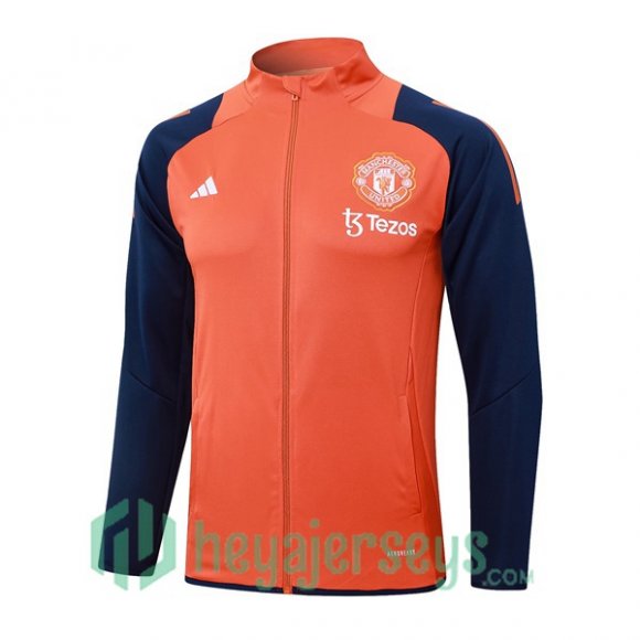 Training Jacket Manchester United Orange 2024/2025