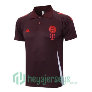 Soccer Polo Bayern Munich Marron 2024/2025