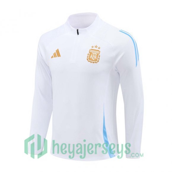 Training Sweatshirt Argentina White 2024/2025