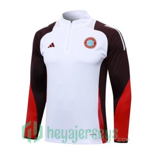 Training Sweatshirt Bayern Munich White 2024/2025