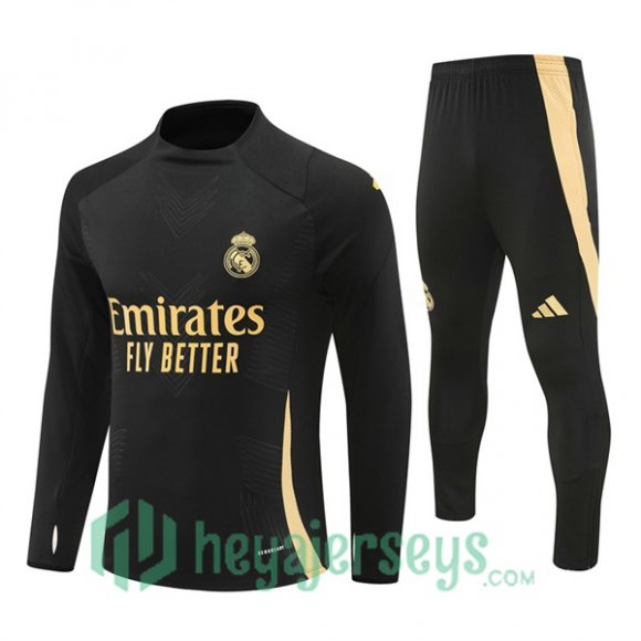 Tracksuit Real Madrid Black 2024/2025