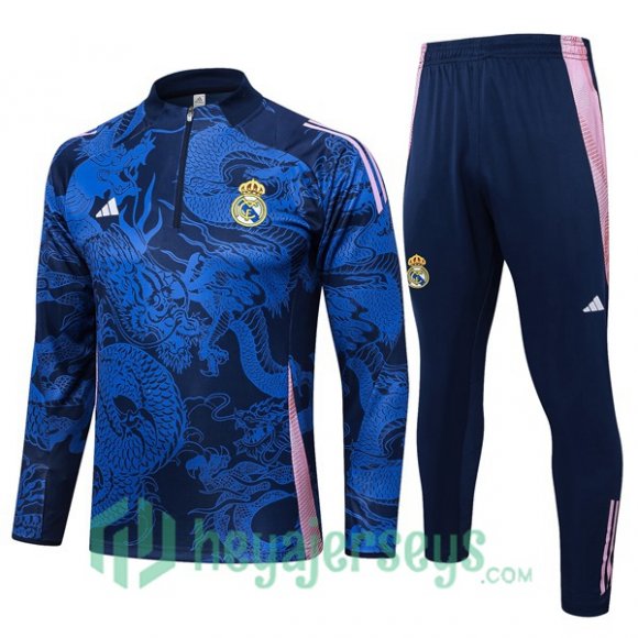 Tracksuit Real Madrid Blue Royal 2024/2025