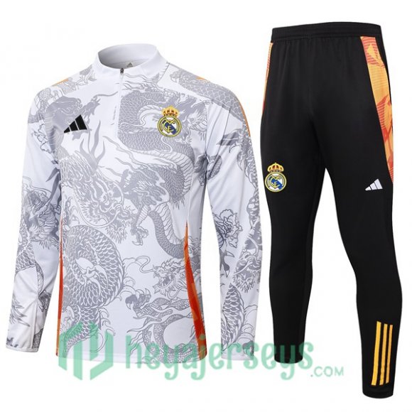 Tracksuit Real Madrid White 2024/2025