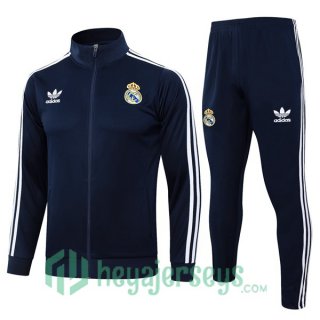 Training Jacket Real Madrid Blue Royal 2024/2025