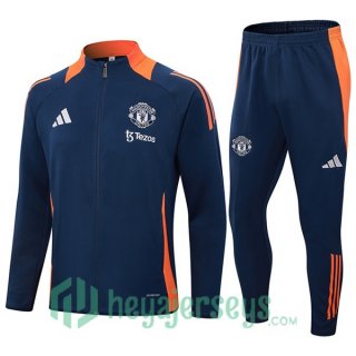 Training Jacket Manchester United Blue Royal 2024/2025