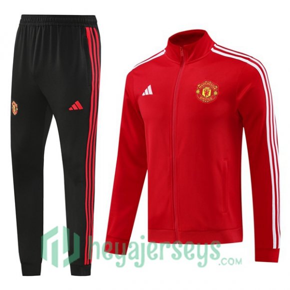 Training Jacket Manchester United Red 2024/2025