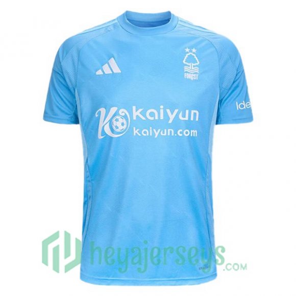 Nottingham Forest Third Soccer Jerseys Blue 2024/2025