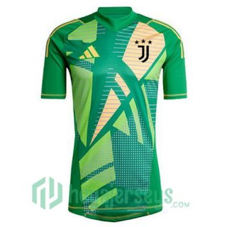 Juventus Goalkeeper Soccer Jerseys Green 2024/2025